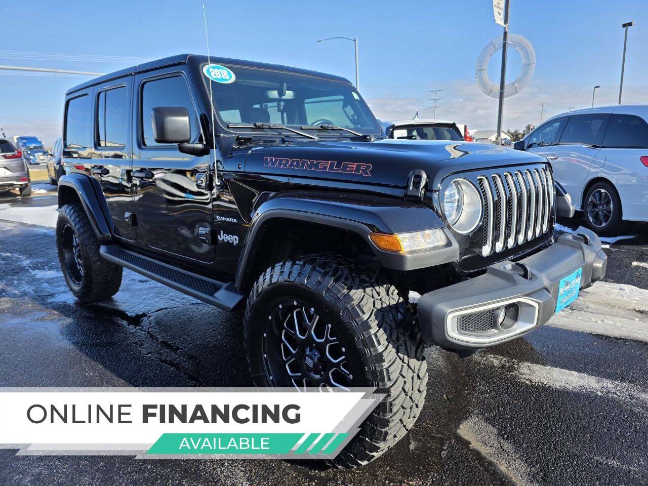 2018 Jeep Wrangler Unlimited Sahara 4x4 4dr SUV (midyear release)