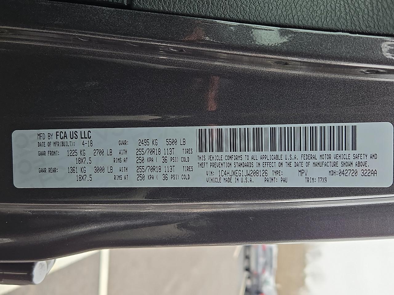 2018 Jeep Wrangler Unlimited Sahara 4x4 Vineland NJ