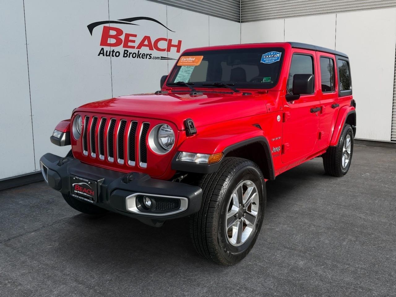 2018 Jeep Wrangler Unlimited Sahara, APPLE CARPLAY/ANDROID AUTO, 4X4, POWER MIRRORS, HEATED MIRRORS, REMOTE START, TOW PACKAGE, COME AND TEST DIRVE TODAY!