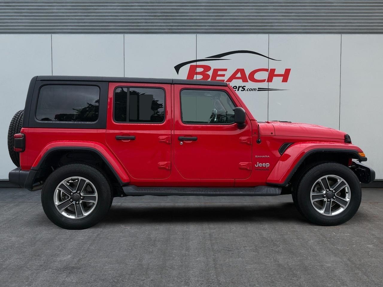 2018 Jeep Wrangler Unlimited Sahara, APPLE CARPLAY/ANDROID AUTO, 4X4, RUNNING BOARDS, POWER MIRRORS, HEATED MIRRORS, REMOTE START, TOW PACKAGE, COME AND TEST DIRVE TODAY! Norfolk VA