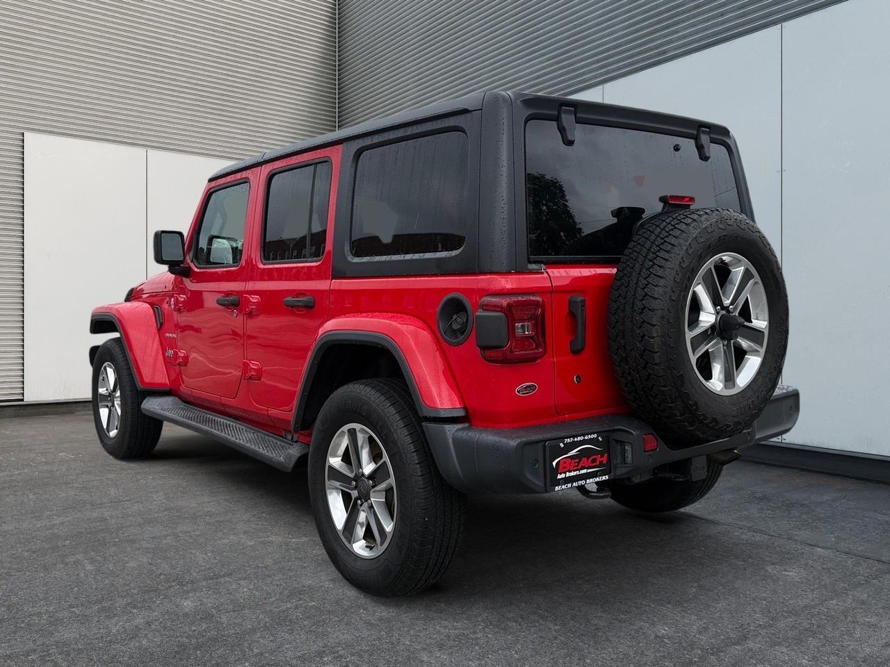 2018 Jeep Wrangler Unlimited Sahara, APPLE CARPLAY/ANDROID AUTO, 4X4, RUNNING BOARDS, POWER MIRRORS, HEATED MIRRORS, REMOTE START, TOW PACKAGE, COME AND TEST DIRVE TODAY! Norfolk VA