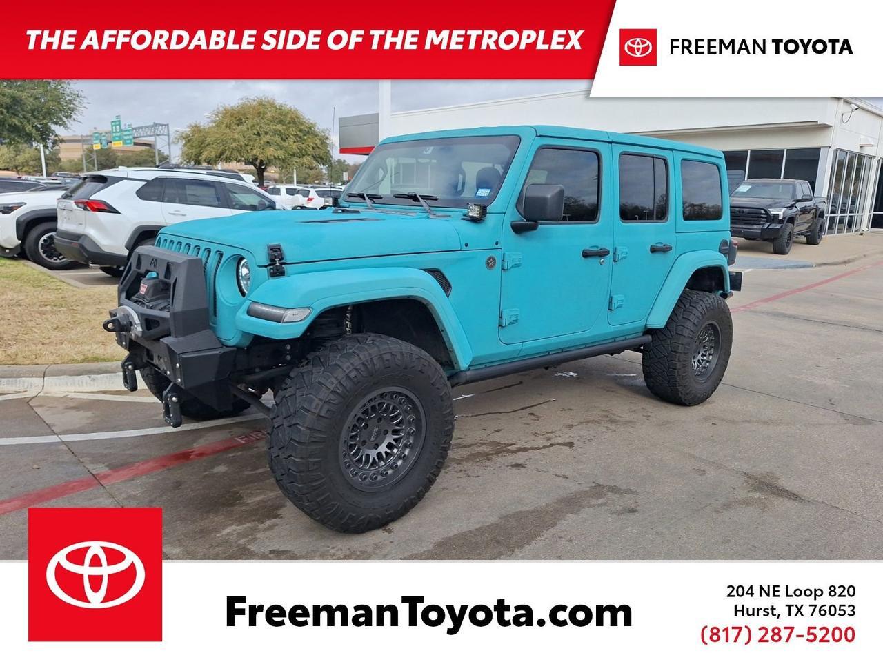 2018 Jeep Wrangler Unlimited Sahara Hurst TX