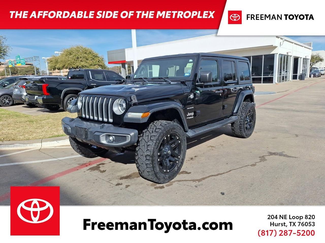 2018 Jeep Wrangler Unlimited Sahara Hurst TX