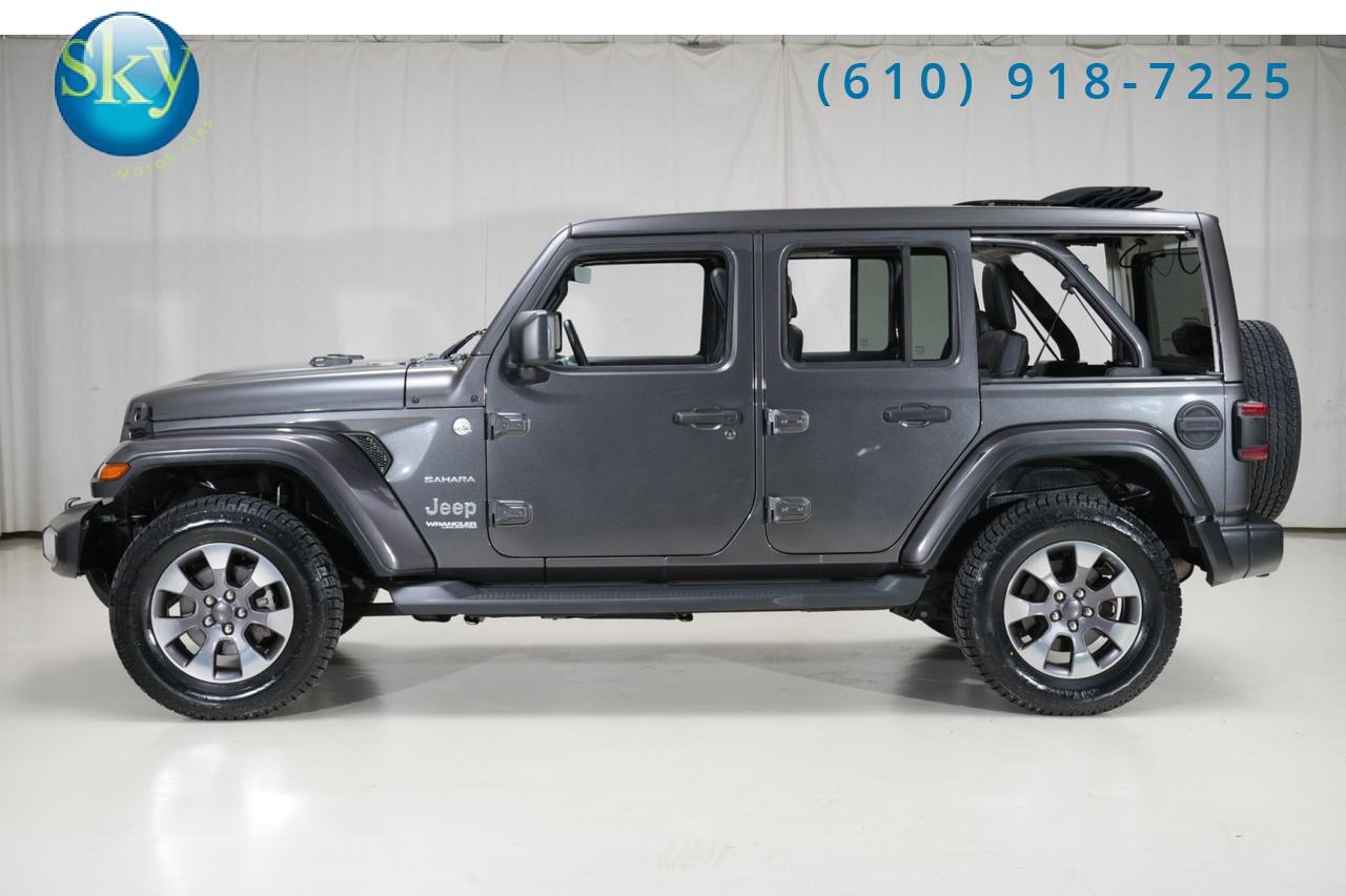 2018 Jeep Wrangler Unlimited Sahara SKY ONE-TOUCH POWER TOP