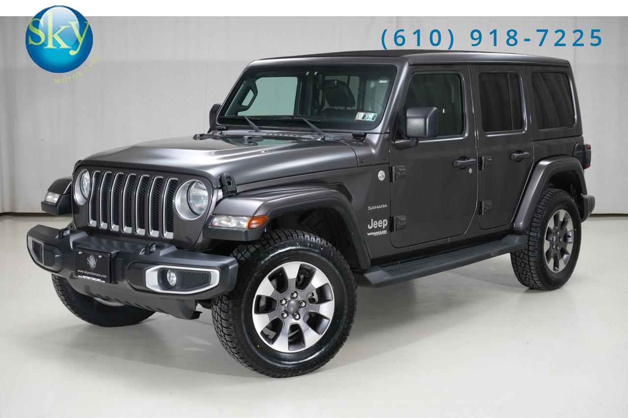 2018 Jeep Wrangler Unlimited Sahara SKY ONE-TOUCH POWER TOP
