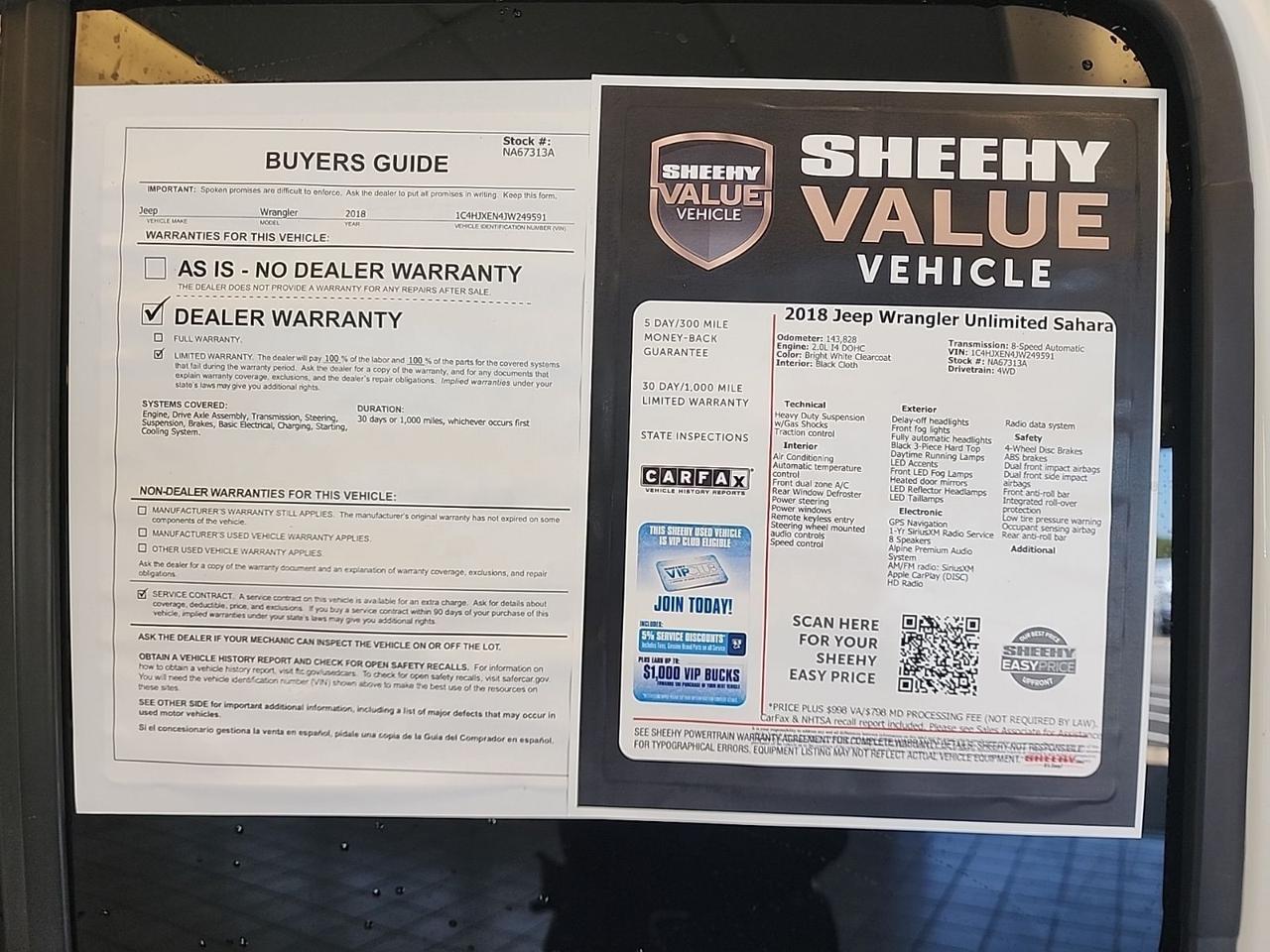 2018 Jeep Wrangler Unlimited Sahara Richmond VA