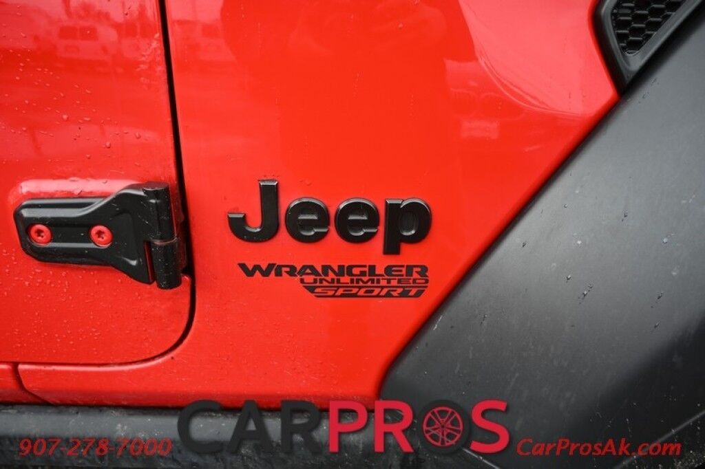 2018 Jeep Wrangler Unlimited Sport - 4X4 - Technology & Convenience Group - Active Safety Group - Auto Start - Hard Top - Back Up Camera - Apple CarPlay & Android Auto - Blind Spot Alert - Winch - Keyless Entry & Start - Tow Pkg Anchorage AK