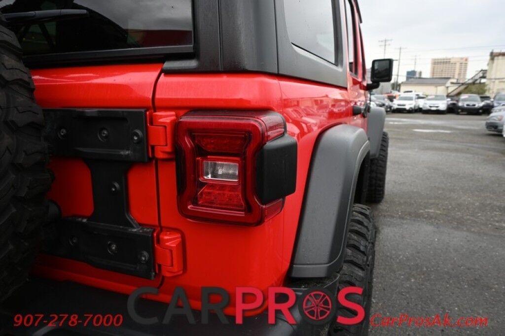 2018 Jeep Wrangler Unlimited Sport - 4X4 - Technology & Convenience Group - Active Safety Group - Auto Start - Hard Top - Back Up Camera - Apple CarPlay & Android Auto - Blind Spot Alert - Winch - Keyless Entry & Start - Tow Pkg Anchorage AK