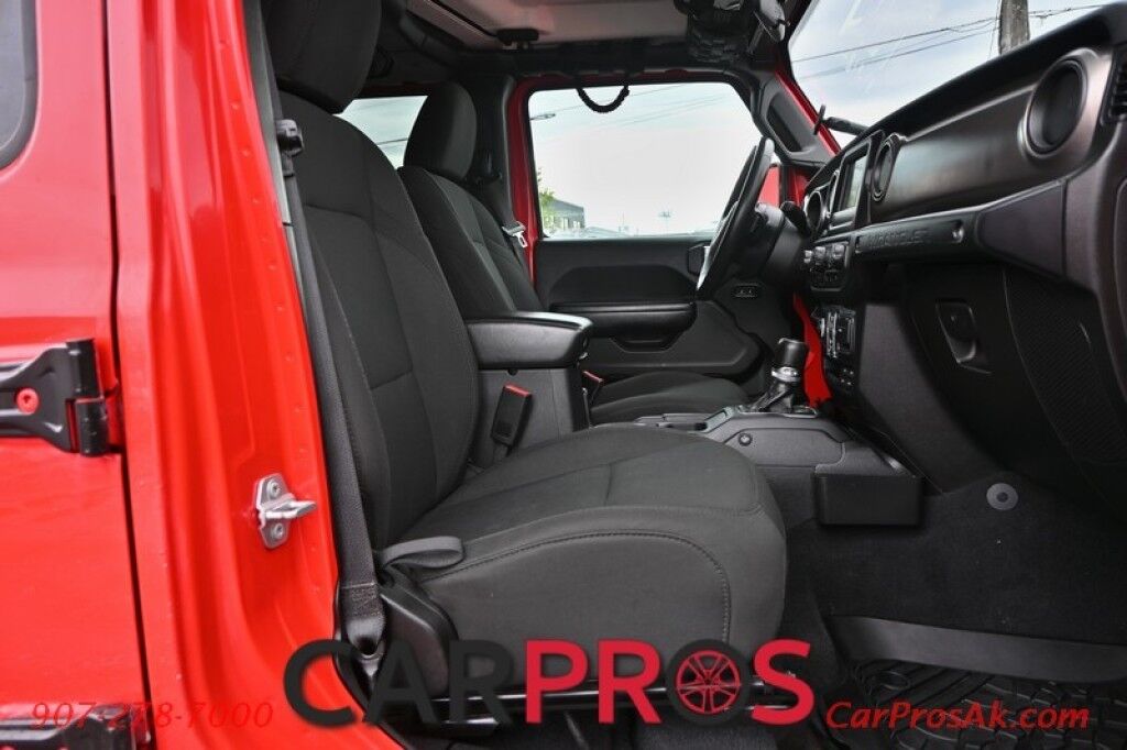 2018 Jeep Wrangler Unlimited Sport - 4X4 - Technology & Convenience Group - Active Safety Group - Auto Start - Hard Top - Back Up Camera - Apple CarPlay & Android Auto - Blind Spot Alert - Winch - Keyless Entry & Start - Tow Pkg Anchorage AK