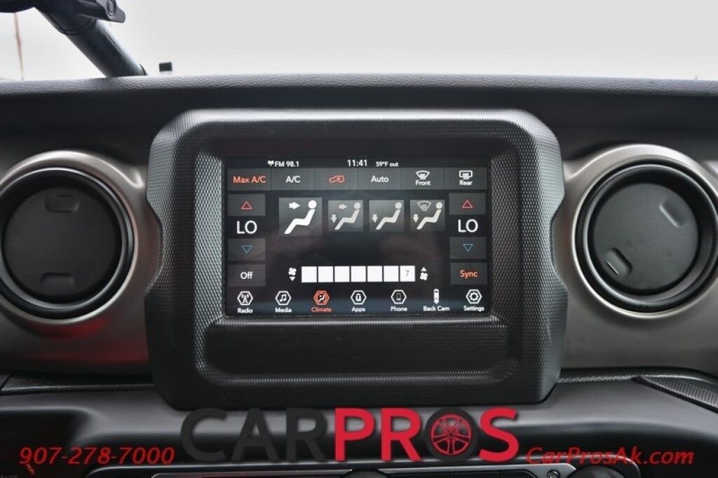 2018 Jeep Wrangler Unlimited Sport - 4X4 - Technology & Convenience Group - Active Safety Group - Auto Start - Hard Top - Back Up Camera - Apple CarPlay & Android Auto - Blind Spot Alert - Winch - Keyless Entry & Start - Tow Pkg Anchorage AK