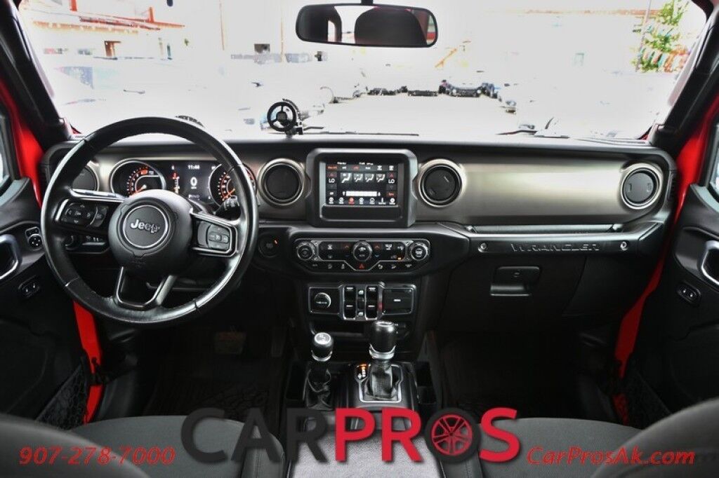 2018 Jeep Wrangler Unlimited Sport - 4X4 - Technology & Convenience Group - Active Safety Group - Auto Start - Hard Top - Back Up Camera - Apple CarPlay & Android Auto - Blind Spot Alert - Winch - Keyless Entry & Start - Tow Pkg Anchorage AK