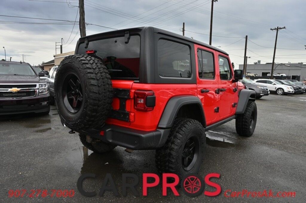 2018 Jeep Wrangler Unlimited Sport - 4X4 - Technology & Convenience Group - Active Safety Group - Auto Start - Hard Top - Back Up Camera - Apple CarPlay & Android Auto - Blind Spot Alert - Winch - Keyless Entry & Start - Tow Pkg Anchorage AK