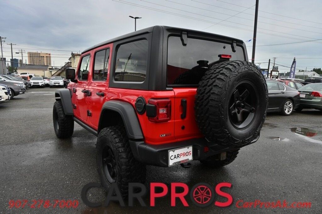 2018 Jeep Wrangler Unlimited Sport - 4X4 - Technology & Convenience Group - Active Safety Group - Auto Start - Hard Top - Back Up Camera - Apple CarPlay & Android Auto - Blind Spot Alert - Winch - Keyless Entry & Start - Tow Pkg Anchorage AK