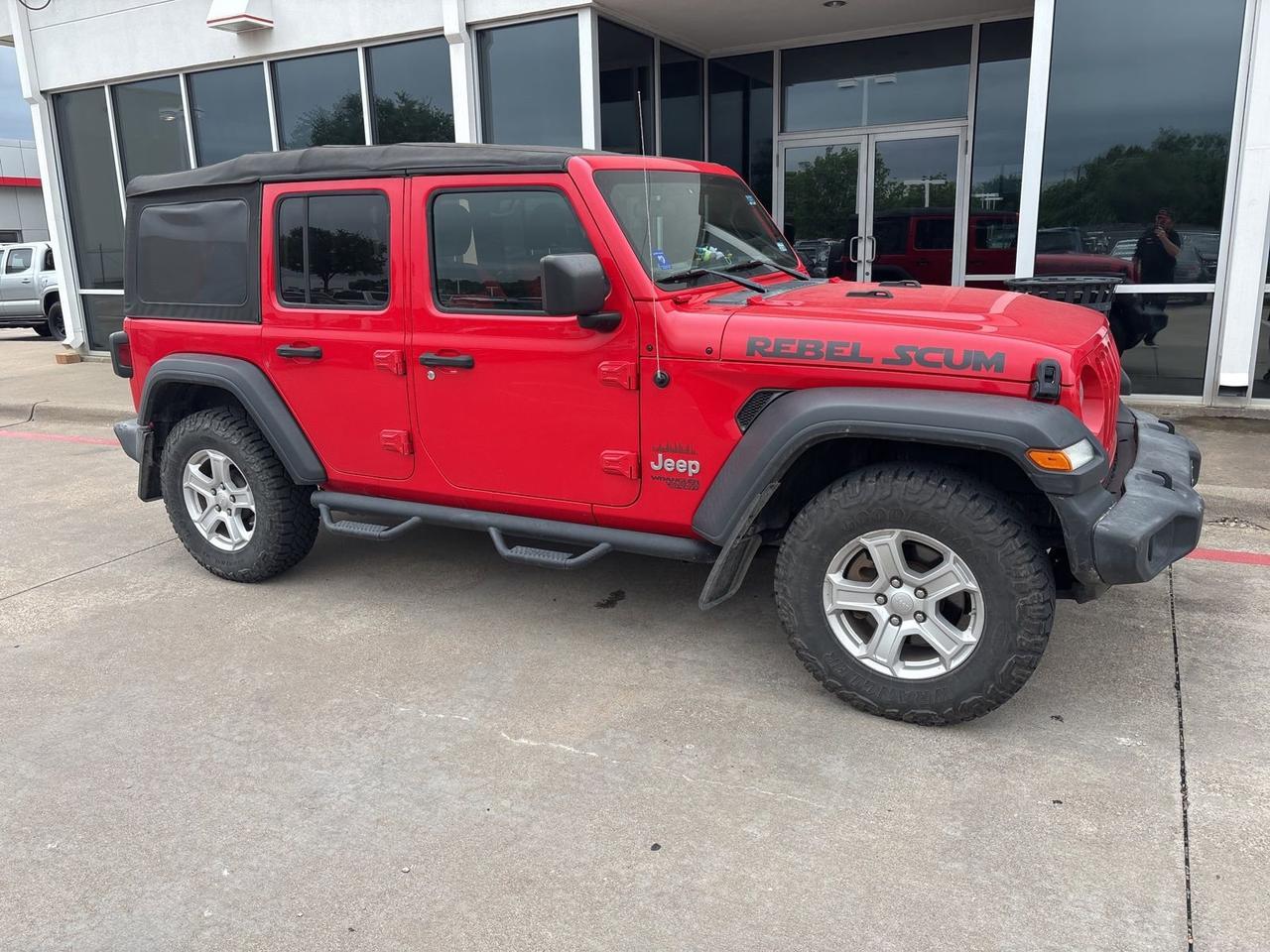 2018 Jeep Wrangler Unlimited Sport Hurst TX