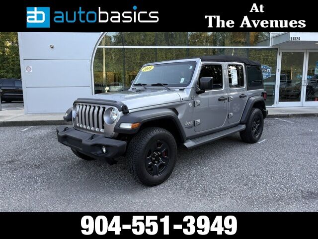 2018 Jeep Wrangler Unlimited Sport Jacksonville FL