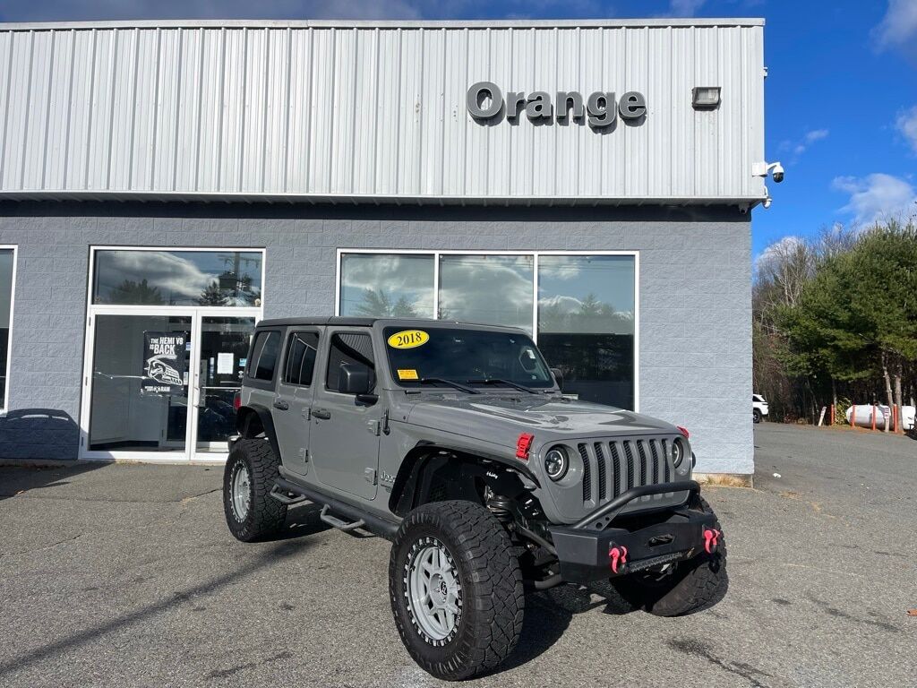 2018 Jeep Wrangler Unlimited Sport S Orange MA
