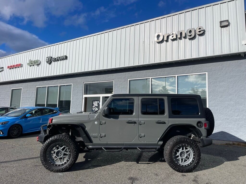 2018 Jeep Wrangler Unlimited Sport S Orange MA