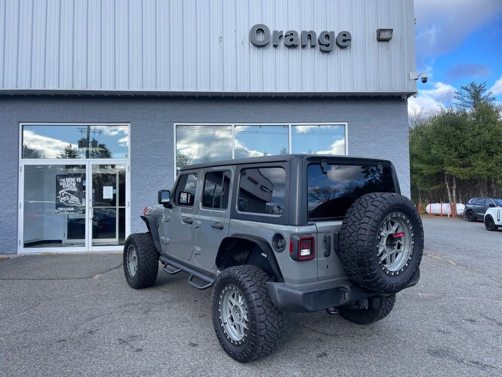 2018 Jeep Wrangler Unlimited Sport S Orange MA