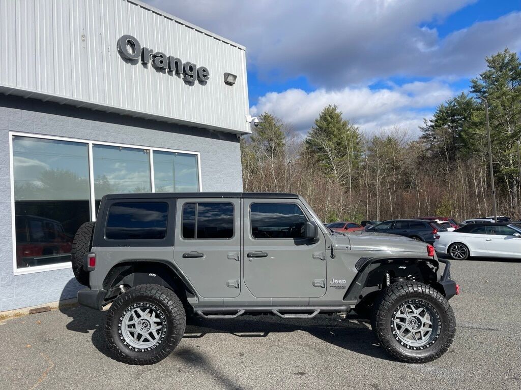 2018 Jeep Wrangler Unlimited Sport S Orange MA