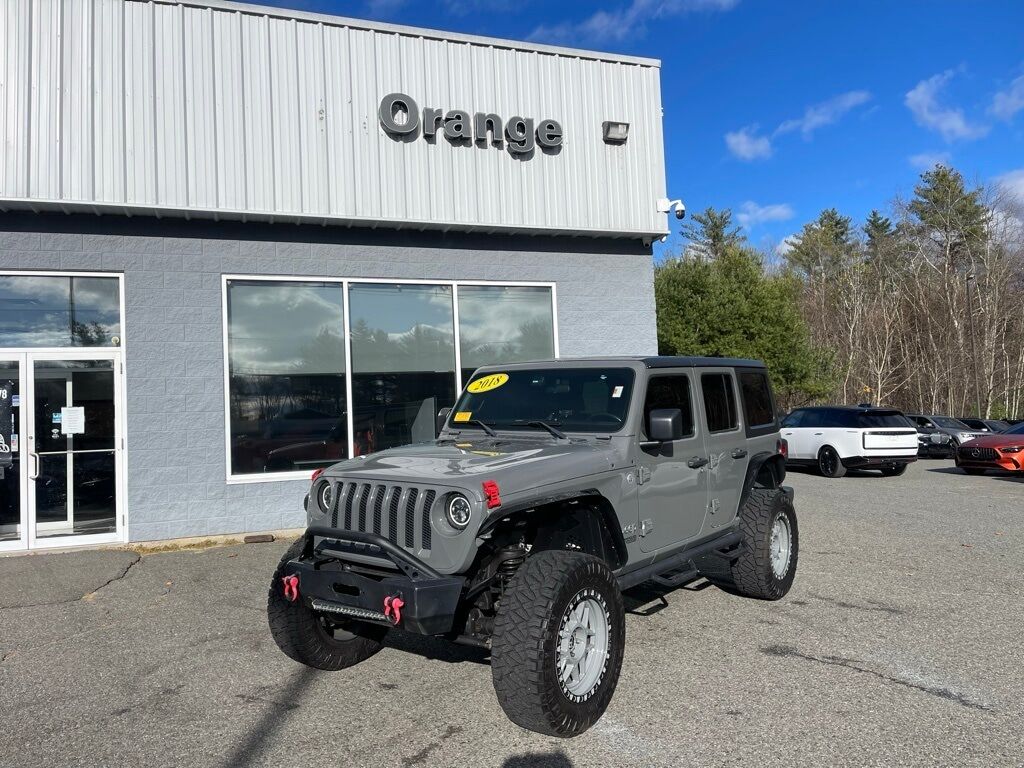 2018 Jeep Wrangler Unlimited Sport S Orange MA