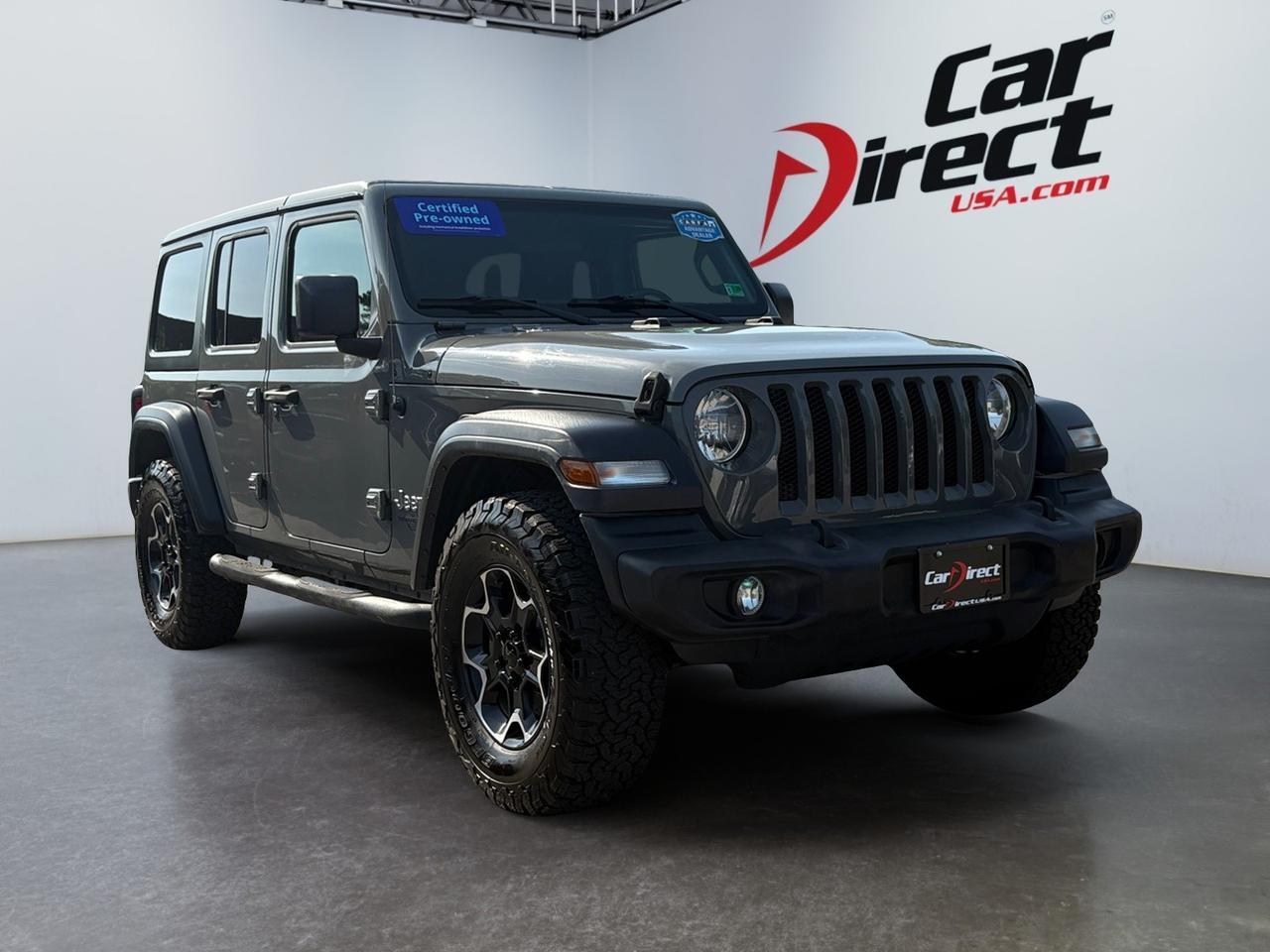 2018 Jeep Wrangler Unlimited Sport S, REMOTE START, BACKUP CAMERA WITH PARKING SENSORS, RUNNING BOARDS, HEATED STEERING WHEEL & SEATS, NO ACCIDENTS, LOW MILEAGE, ONLY 1 OWNER, OWN THE ROAD NOW! Virginia Beach VA