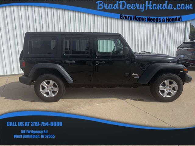 2018 Jeep Wrangler Unlimited Sport S West Burlington IA 2018 Jeep Wrangler Unlimited Sport S West Burlington IA