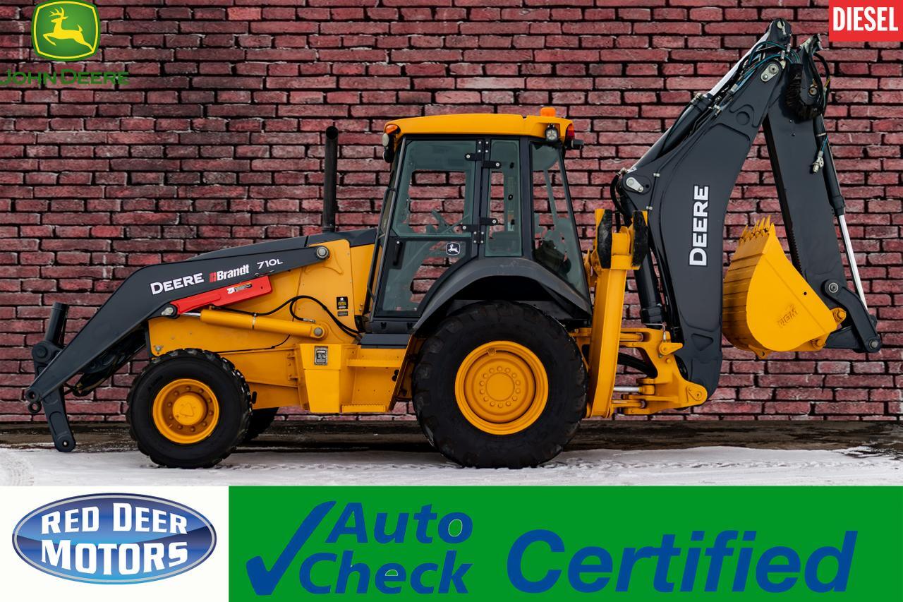 2018 John Deere 710L 4WD Loader Backhoe Diesel