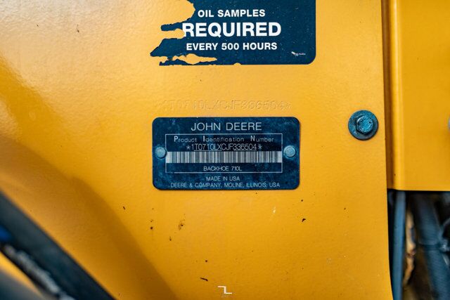 2018 John Deere 710L 4WD Loader Backhoe Diesel Red Deer AB