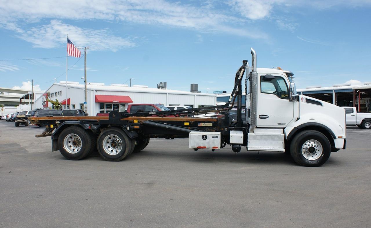 2018 Kenworth T880 60,000 lb American Roll Off ARD-60-22 Roll Off Truck Tampa FL