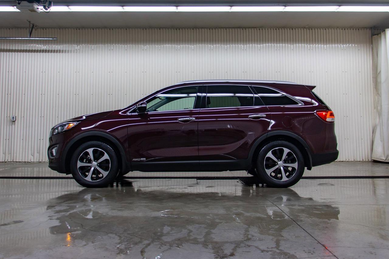2018 Kia Sorento AWD EX+ 7 Passenger Leather Roof BCam Red Deer AB
