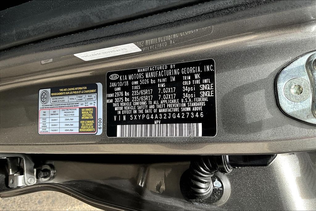 2018 Kia Sorento L OR