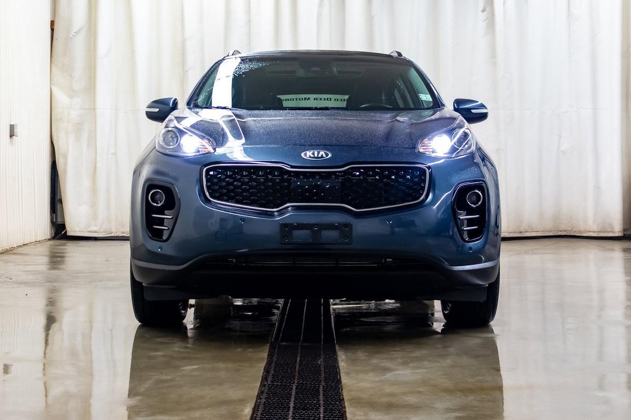 2018 Kia Sportage AWD EX Leather Roof BCam Red Deer AB