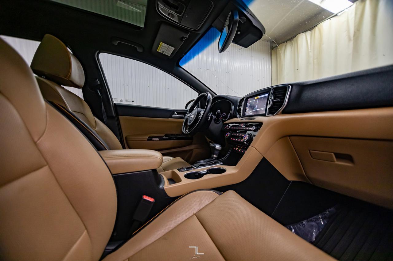 2018 Kia Sportage AWD SX Turbo Leather Roof Nav BCam Red Deer AB