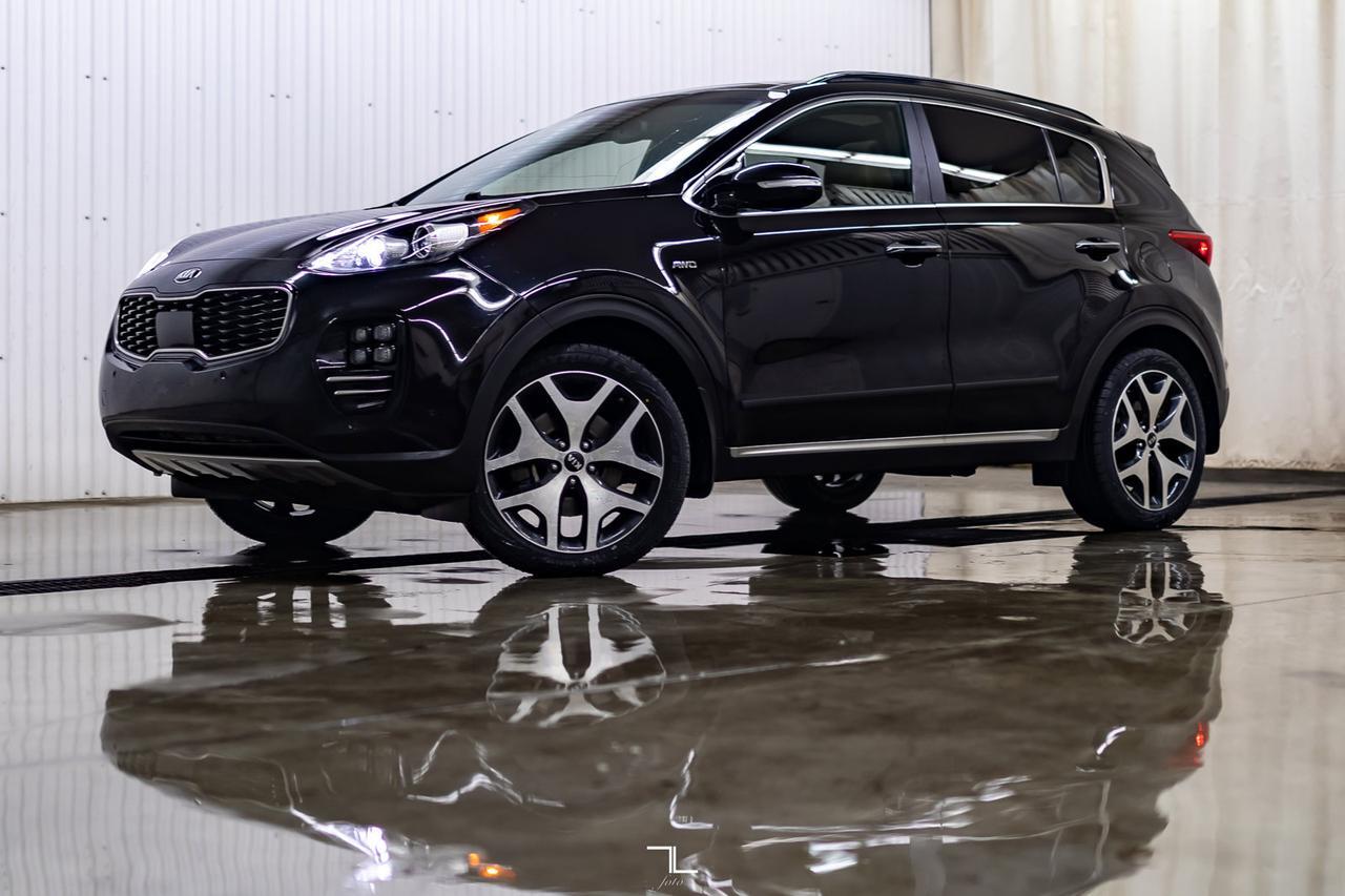 2018 Kia Sportage AWD SX Turbo Leather Roof Nav BCam Red Deer AB