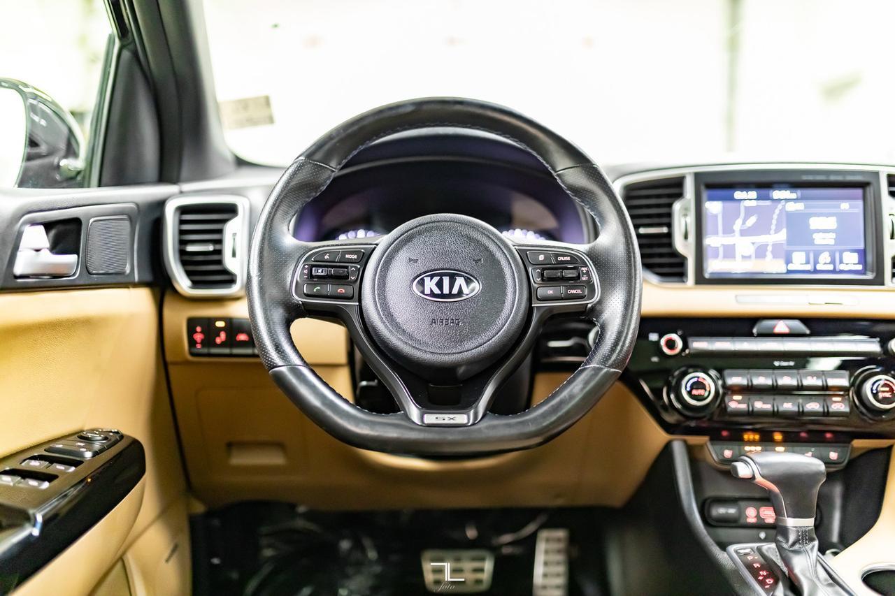 2018 Kia Sportage AWD SX Turbo Leather Roof Nav BCam Red Deer AB