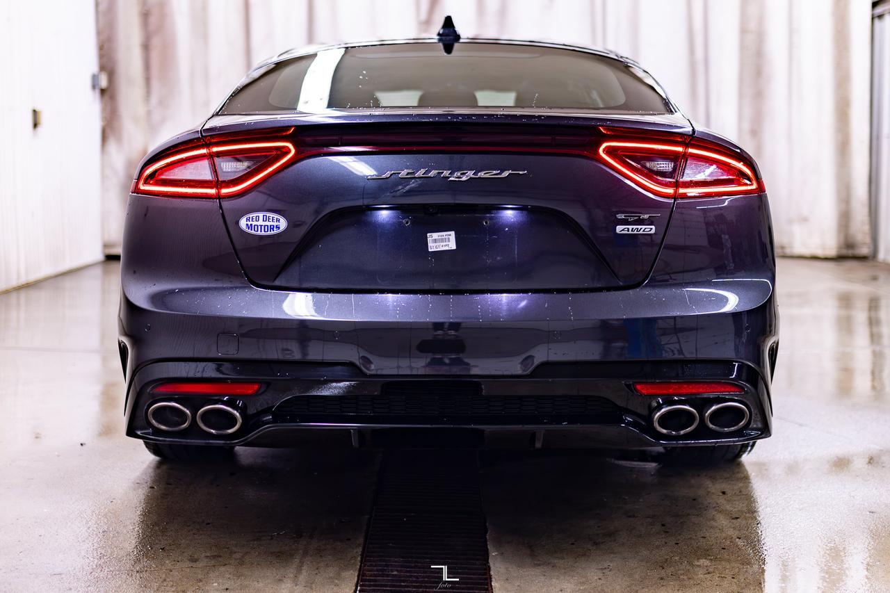 2018 Kia Stinger AWD GT Leather Roof BCam Red Deer AB