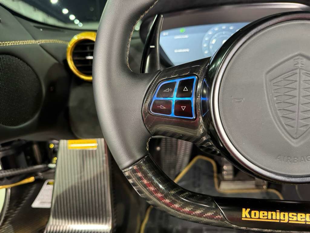 2018 Koenigsegg Agera RS Phoenix ONE OF ONE!! FULLY EXPOSED CARBON FIBER W/24K GOLD LEAF, BLACK ALCANTARA INTERIOR W/GOLD ACCENTS Fort Lauderdale FL