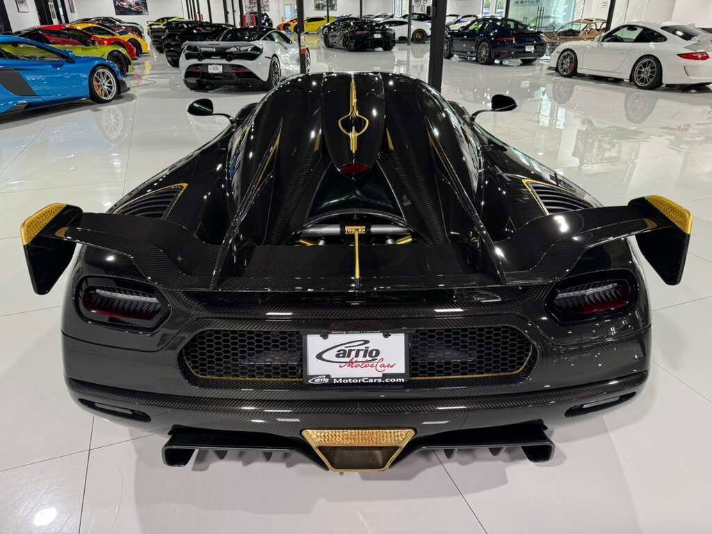 2018 Koenigsegg Agera RS Phoenix ONE OF ONE!! FULLY EXPOSED CARBON FIBER W/24K GOLD LEAF, BLACK ALCANTARA INTERIOR W/GOLD ACCENTS Fort Lauderdale FL