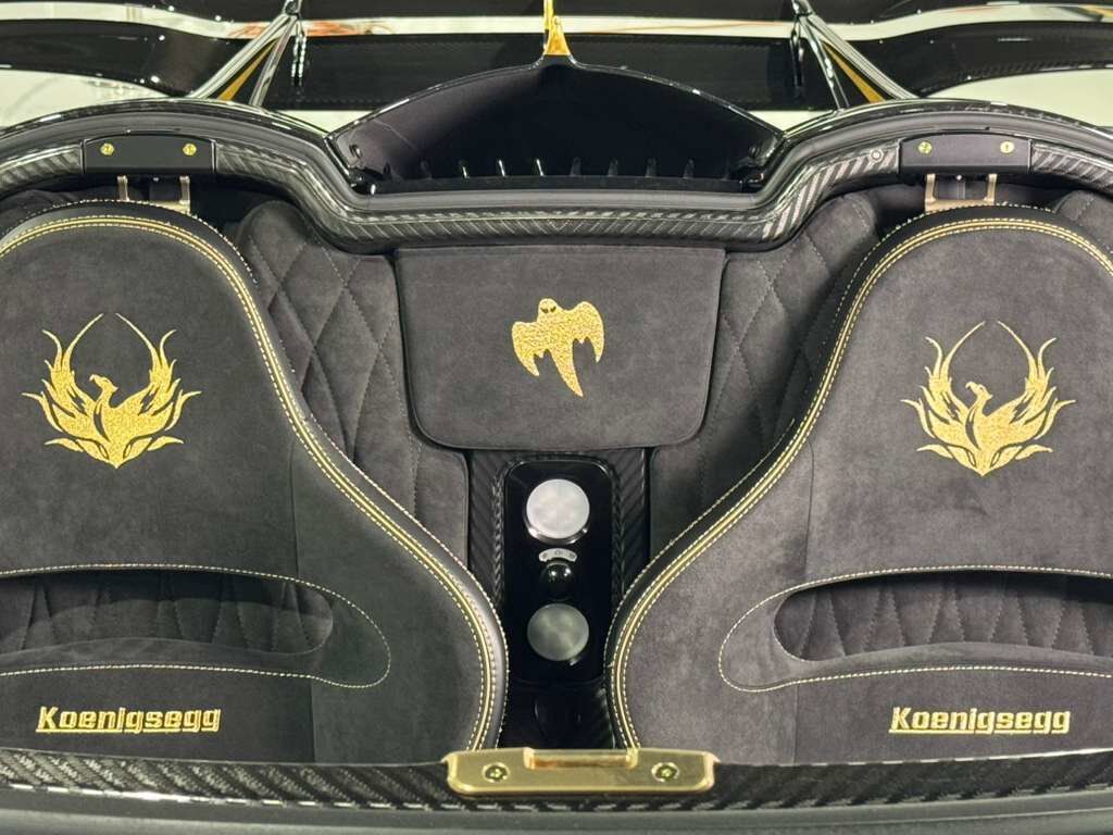 2018 Koenigsegg Agera RS Phoenix ONE OF ONE!! FULLY EXPOSED CARBON FIBER W/24K GOLD LEAF, BLACK ALCANTARA INTERIOR W/GOLD ACCENTS Fort Lauderdale FL