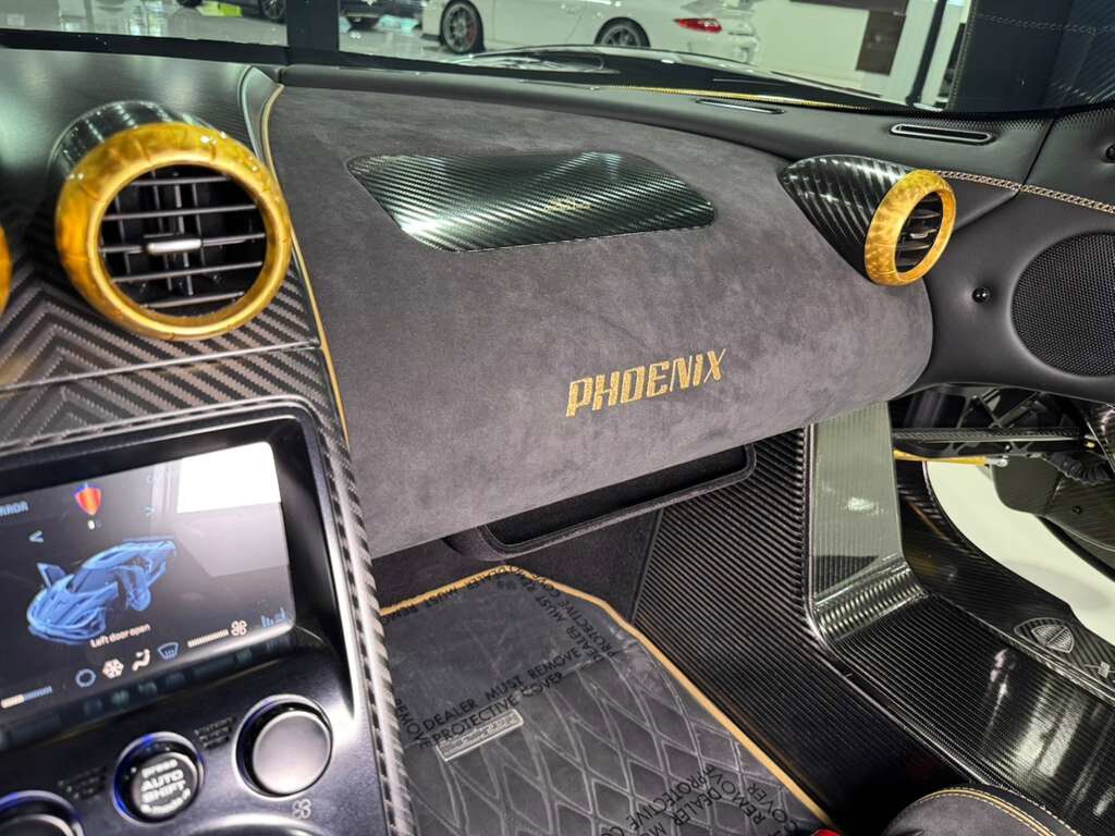 2018 Koenigsegg Agera RS Phoenix ONE OF ONE!! FULLY EXPOSED CARBON FIBER W/24K GOLD LEAF, BLACK ALCANTARA INTERIOR W/GOLD ACCENTS Fort Lauderdale FL