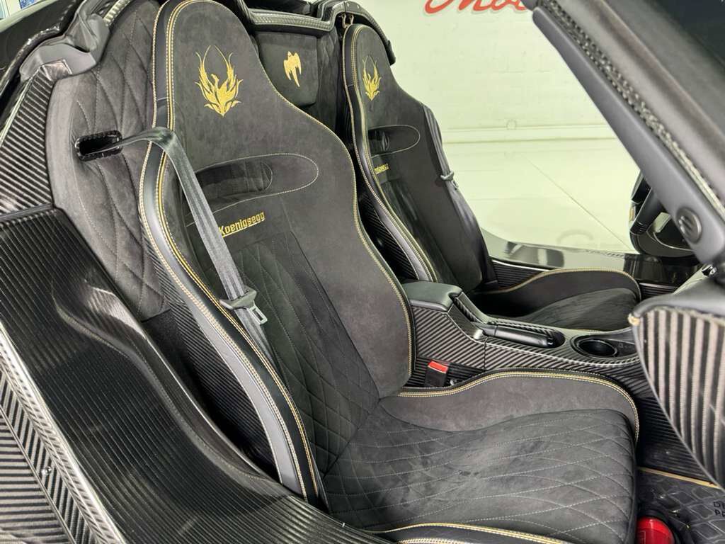 2018 Koenigsegg Agera RS Phoenix ONE OF ONE!! FULLY EXPOSED CARBON FIBER W/24K GOLD LEAF, BLACK ALCANTARA INTERIOR W/GOLD ACCENTS Fort Lauderdale FL