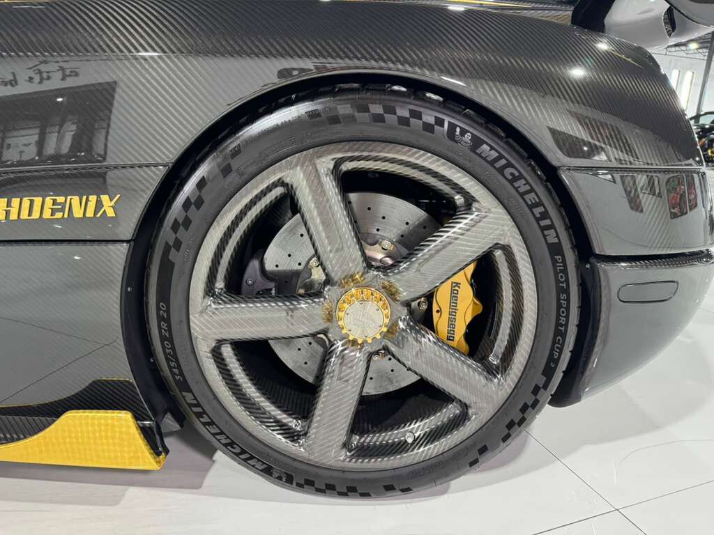 2018 Koenigsegg Agera RS Phoenix ONE OF ONE!! FULLY EXPOSED CARBON FIBER W/24K GOLD LEAF, BLACK ALCANTARA INTERIOR W/GOLD ACCENTS Fort Lauderdale FL