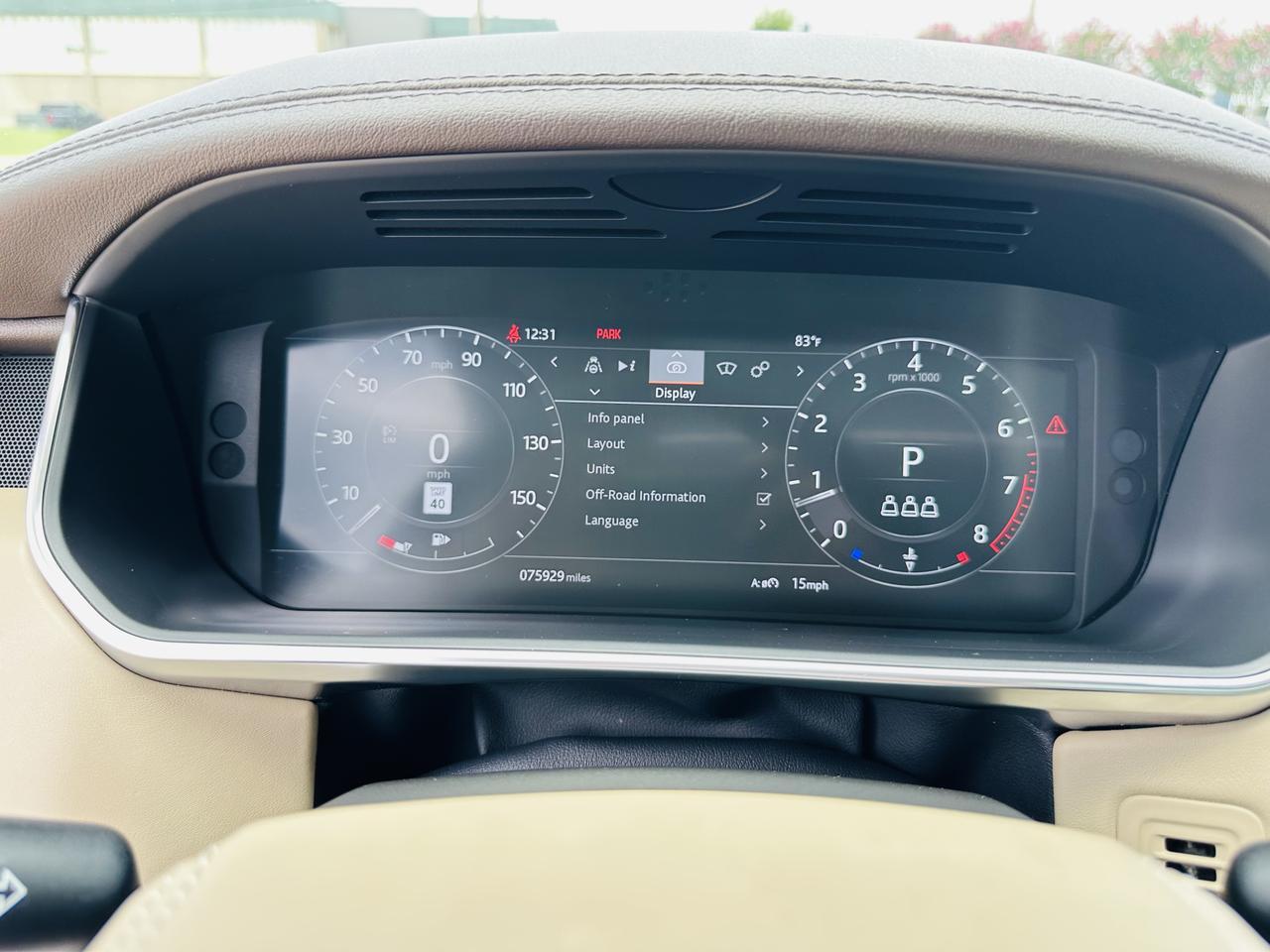 2018 LAND ROVER RANGE ROVER HSE Dallas TX