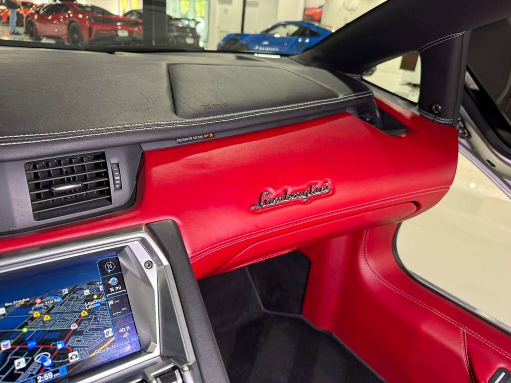 2018 Lamborghini Aventador S Roadster Grigio Adamas paint,Ad Personam interior, Sensonum audio AND MUCH MORE!! Fort Lauderdale FL