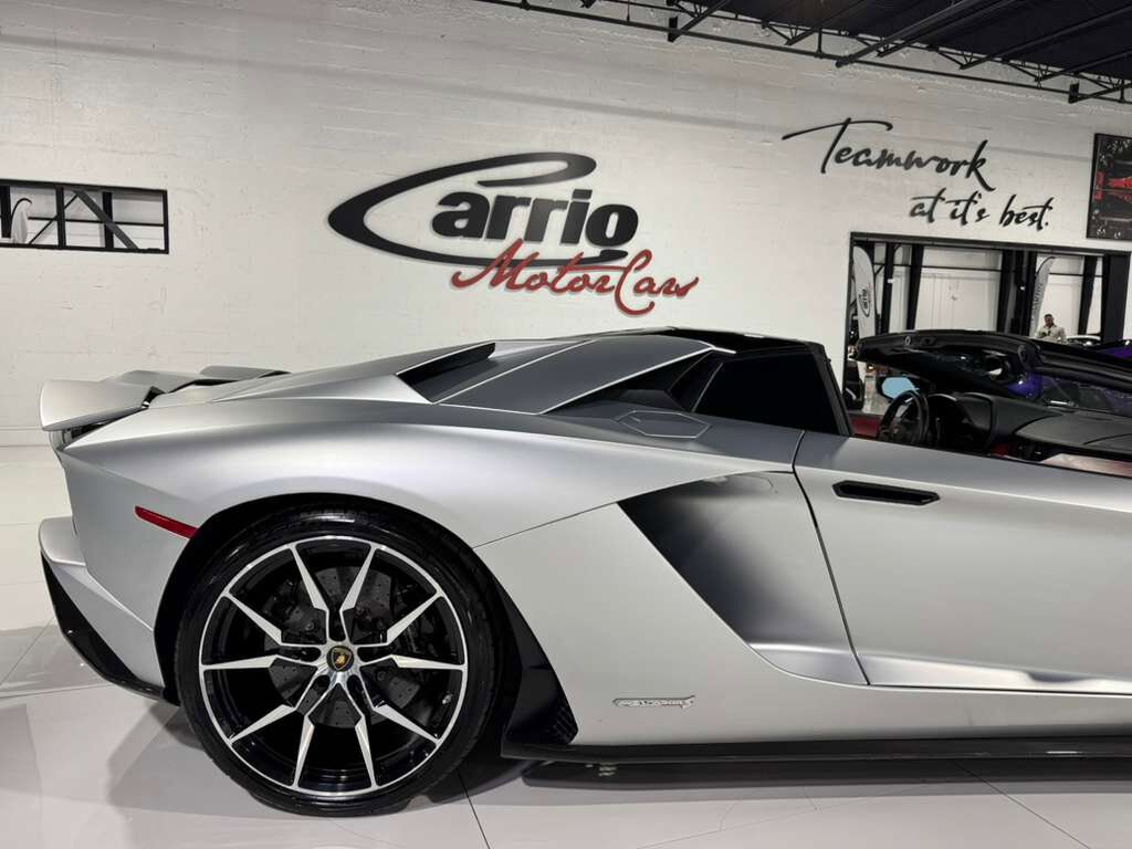 2018 Lamborghini Aventador S Roadster Grigio Adamas paint,Ad Personam interior, Sensonum audio AND MUCH MORE!! Fort Lauderdale FL