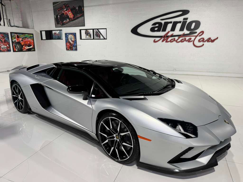 2018 Lamborghini Aventador S Roadster Grigio Adamas paint,Ad Personam interior, Sensonum audio AND MUCH MORE!! Fort Lauderdale FL