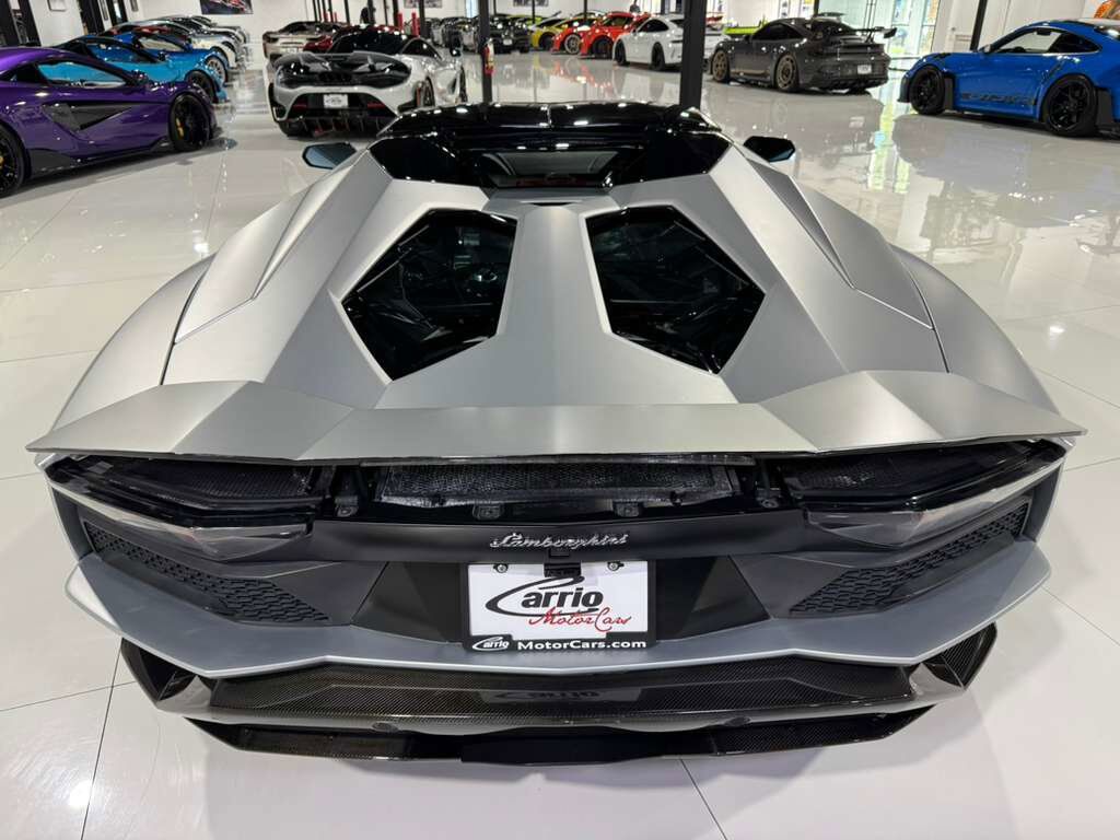2018 Lamborghini Aventador S Roadster Grigio Adamas paint,Ad Personam interior, Sensonum audio AND MUCH MORE!! Fort Lauderdale FL