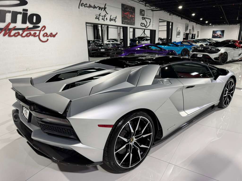 2018 Lamborghini Aventador S Roadster Grigio Adamas paint,Ad Personam interior, Sensonum audio AND MUCH MORE!! Fort Lauderdale FL