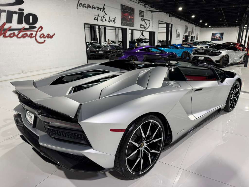 2018 Lamborghini Aventador S Roadster Grigio Adamas paint,Ad Personam interior, Sensonum audio AND MUCH MORE!! Fort Lauderdale FL