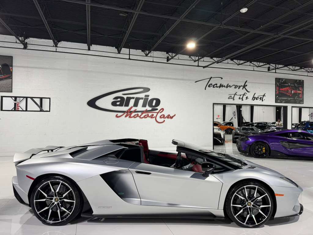 2018 Lamborghini Aventador S Roadster Grigio Adamas paint,Ad Personam interior, Sensonum audio AND MUCH MORE!! Fort Lauderdale FL
